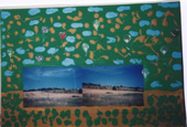 summer landscape in Marche