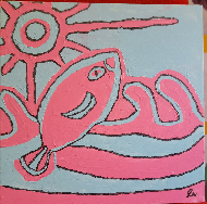 like a salmon